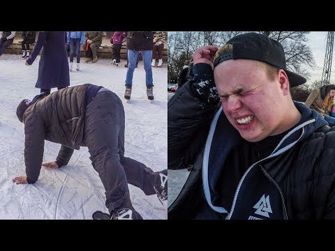 JEG FALDER PÅ SKØJTER.. *GIK GALT*