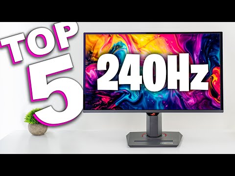 Top 5 Best 240Hz Gaming Monitors 2025