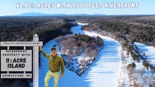 62.97± Acres with 7,000± Feet on the East Branch of the Penobscot River| Maine Real Estate