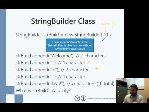 The Stringbuilder Class