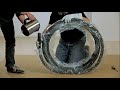 Dolle Aussentreppe Gardenspin 287-329cm Geschosshöhe 13 Stufen Metall gelocht Aussen-Ø185cm-youtube_img