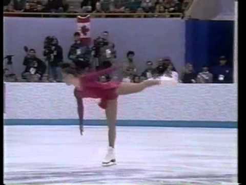 Charlene Von Saher SP 1994 Lillehammer Winter Olympics