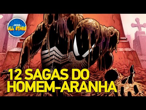 AS 12 MAIORES SAGAS DO HOMEM-ARANHA NOS QUADRINHOS