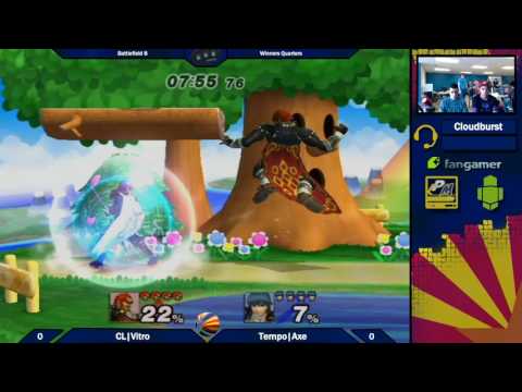 BF8: Tempo|Axe (Marth) vs CL|Vitro (Marth,Ganon) Winners Quarters
