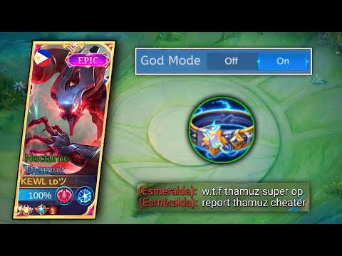 THAMUZ NEW BEST BUILD FOR INSANE DAMAGE AND SUSTAIN | GLOBAL THAMUZ BEST BUILD 2022 - MLBB