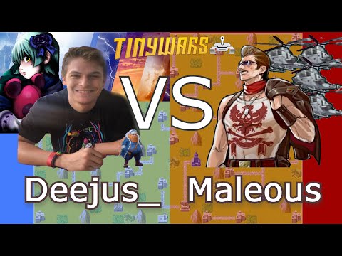 Insane Advance Wars  DAYS OF RUIN Games: Deejus_ Vs Maleous