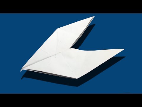 How to make a paper airplane that flies over 100 feet