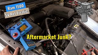 2019 Ram 1500 - 5V Ref Erratic! Diag & Fix!