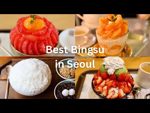 Best Bingsu in Seoul, Korea