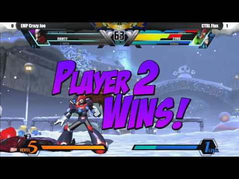 UMvC3 EMP Crazy Joe vs CTRL Flux - CW6