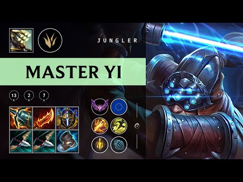 Master Yi Jungle vs Cho'Gath - EUW Master Patch 25.24