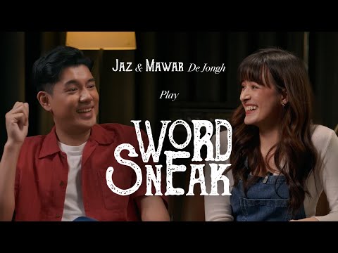 Jaz & Mawar de Jongh bermain "Word Sneak"