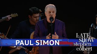 Paul Simon Performs &#39;Rene &amp; Georgette Magritte With Their Dog After The War&#39;