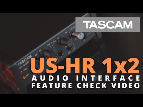 Tascam US-1X2HR 1Mic, 2IN/2OUT High Resolution Versatile USB Audio Interface image 4