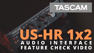 TASCAM US-1x2HR Audio Interface