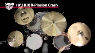 Video thumbnail for SABIAN 18" HHX X-Plosion Crash by SABIAN Cymbals