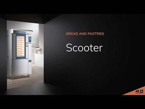 Cuptor rotativ POLIN, pentru patiserie/cofetarie, 7 sau 9  tavi, model Scooter 4060