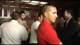 preview picture of video 'Hoy visita equipo de beisbol Indios de Ciudad Juárez al Presidente Municipal'