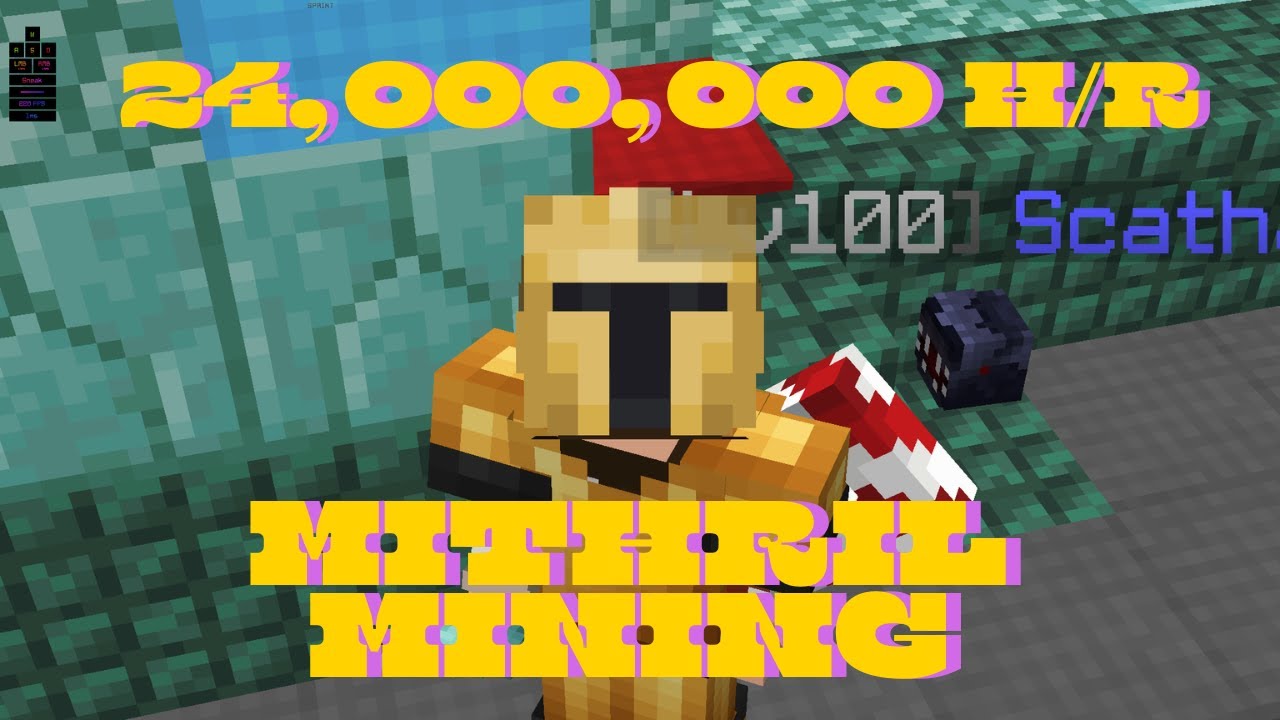 *Insane* 24,000,000 coins an hour MITHRIL MINING