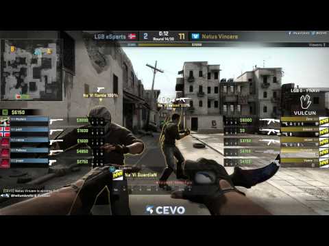 Natus Vincere vs LGB eSports Game 2 (CEVO-P CS:GO Season 7) - Helium & Launders