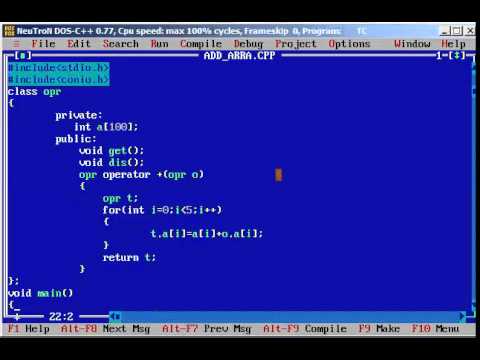 Learn Add Two Array by Redefine Addition Operator Using Operator ...