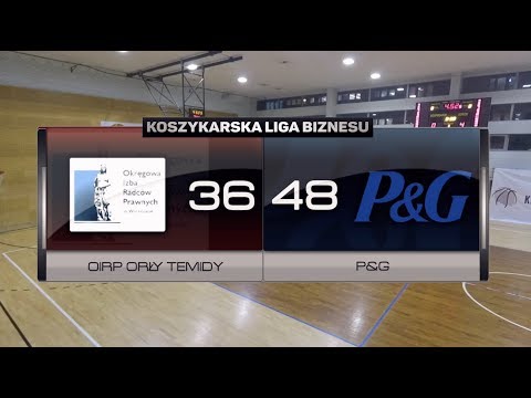 OIRP Orły Temidy vs P&G - V kolejka - Superliga Warszawa - Koszykarska Liga Biznesu