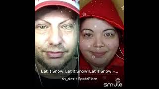 Let it snow, Let it snow❄️Karaoke (Smule)