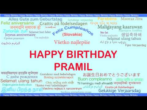 Pramil   Languages Idiomas - Happy Birthday