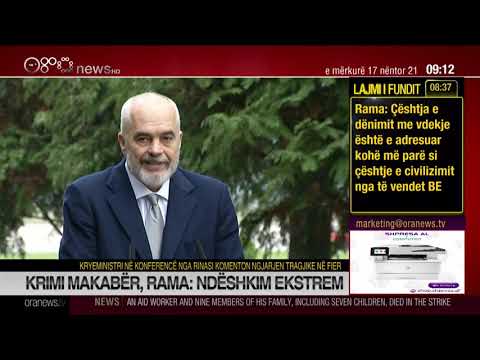 Edicioni informativ - 17 Nëntor 2021 - Ora 09:00 - Ora News