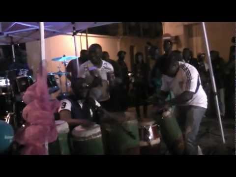 Tonsha - Makabo drum's - Kayou Roots - Fête de la musique 2012 à Paris