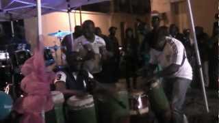 Tonsha - Makabo drum's - Kayou Roots - Fête de la musique 2012 à Paris