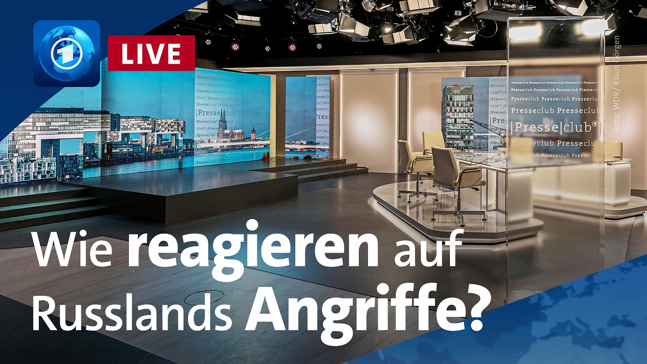 Drohnen, Sprengstoff, Sabotage: Wie reagieren auf Russlands Angriffe? | ARD-Presseclub