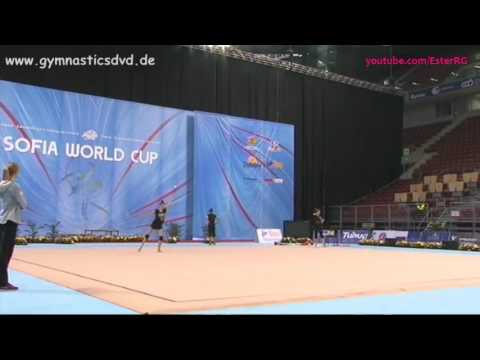 Alina Harnasko Clubs Podium Training - WC Sofia 2017