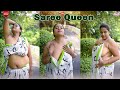 BONG BEAUTY IN OUTDOOR FEAT SOMA SAREE FASHION VLOG SAREE QUEEN FASHION 2025