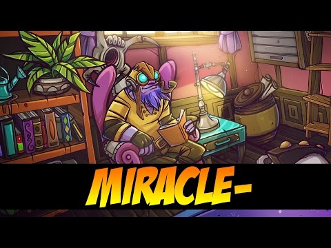 HIGHEST MMR IN THE WORLD - Miracle- Plays Tinker - Dota 2