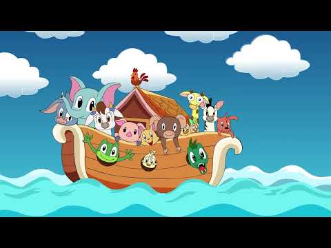 El Arca de Noe 🚢 Videos cristianos para niños 🚢 Musica Cristiana para niños