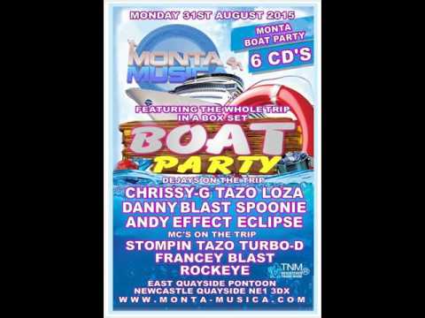 DJ Lozza Mc Tazo @ Monta Musica Boat Party 31.8.2015