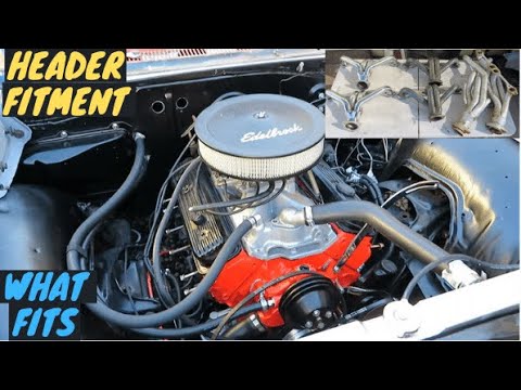 Chevy small block header fitment, What fits?