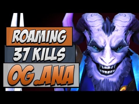Road to Kiev Major | OG.Ana's Roaming Riki with 37 KILLS 7.14