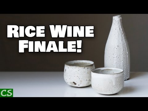 How to Make Rice Wine - Finale - Bottling and Tasting our Rice Wine!