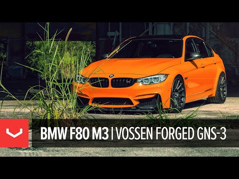 Fire Orange F80 M3 | Vossen Forged GNS-3