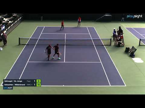 Daniel De Jonge/Tim Zeitvogel v Noah Schachter/Trey Hilderbrand - PEPP v TAMU - 29.01.12