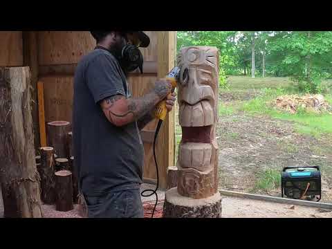 tiki carve time lapse
