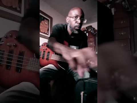 Johnny Slim Funkin it out on Skin Tight Bass Cover