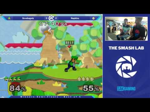 The Smash Lab 94 Winners Semis - ilovebagelz (Luigi) vs Napkins (Peach)