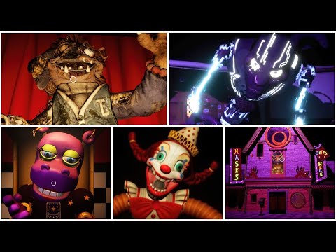 FNAF Help Wanted 2 All Puzzle Pieces Location + Secret Ending