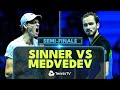 Jannik Sinner vs Daniil Medvedev Highlights | Nitto ATP Finals 2023 Semi-Final