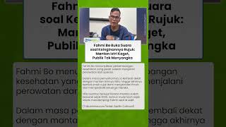 Pasca Membaik! Fahmi Bo Buka Suara soal Keinginannya Rujuk: Mantan Istri Kaget, Publik Tak Menyangka