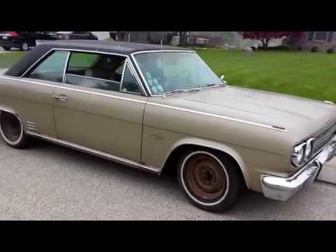Pre-tire Burnout - 1966 AMC Rambler Rebel Classic