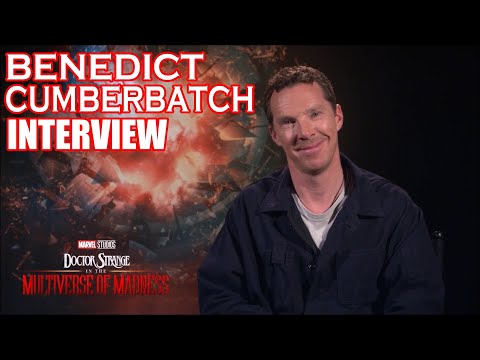 BENEDICT CUMBERBATCH talks multiverses, gesture and Doctor Strange being the leader of the AVENGERS